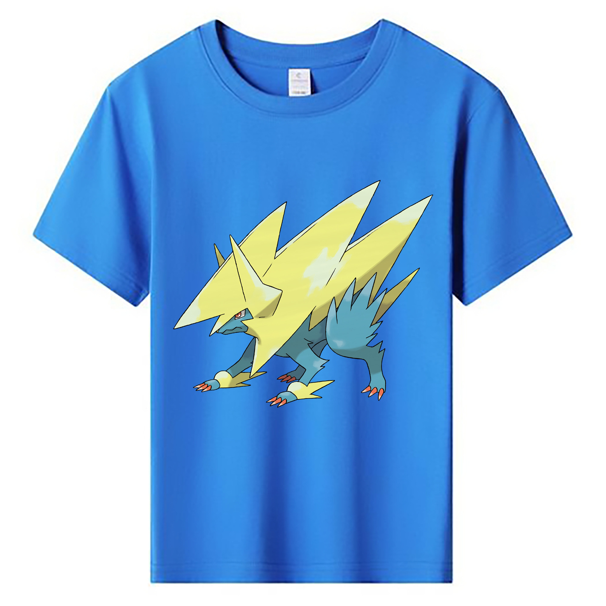 （画像用） ポケットモンスター Pokémon 綿100％キッズTシャツ（フロントプリント）